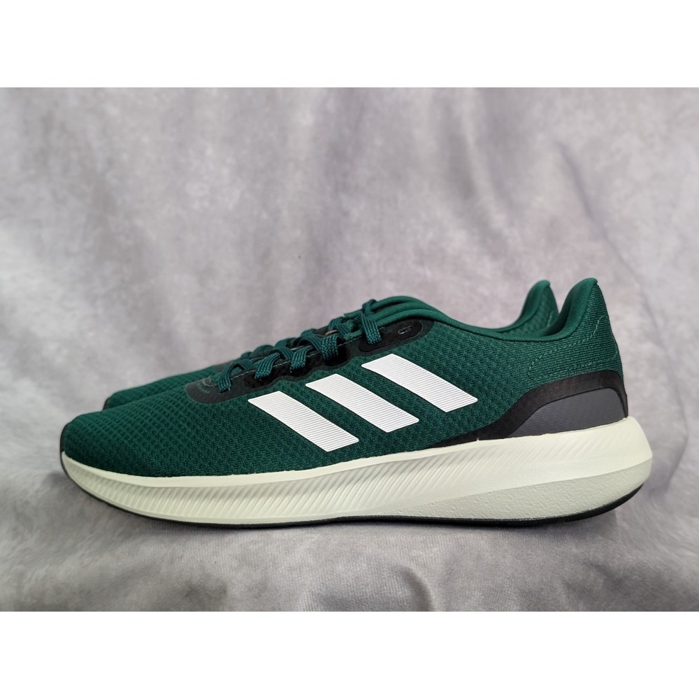 Adidas Runfalcon 3.0 Collegiate Green White Black Men 8